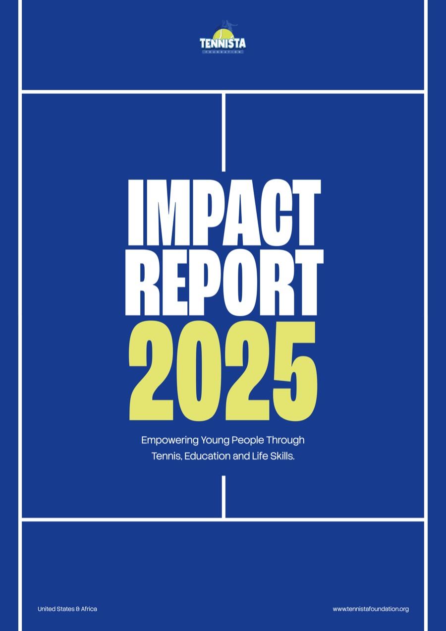 Tennista Foundation Impact Report 2025 cover